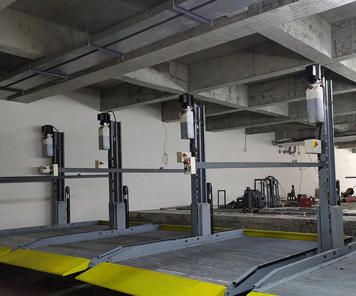 彭州两层PSH型机械停车库改造