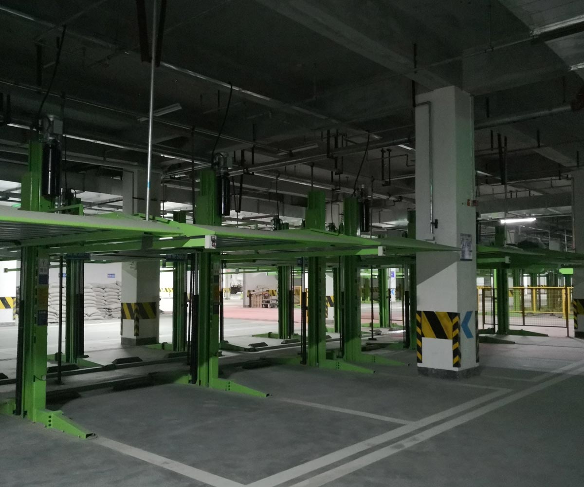 漳县2柱机械式立体停车设备
