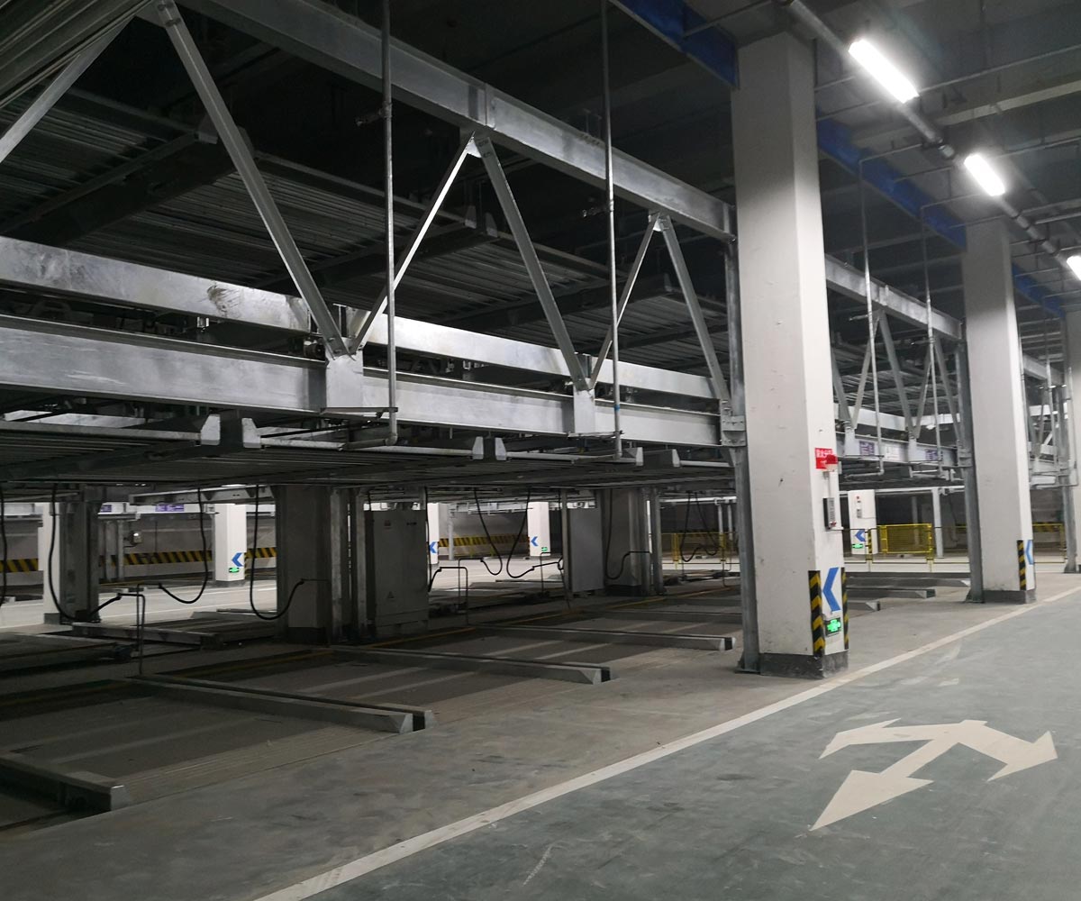 渭滨两层升降机械式立体停车设备